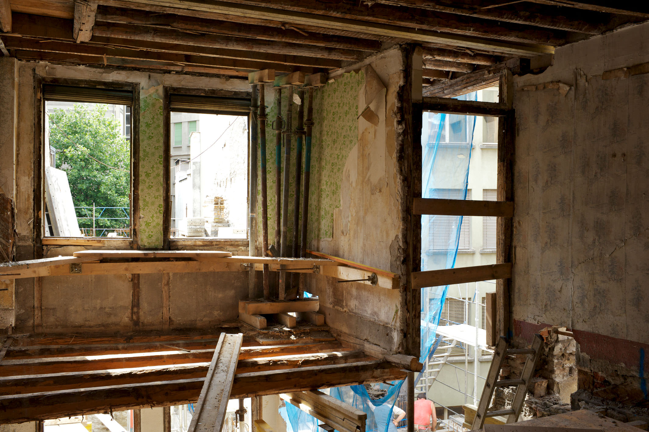 E10303  |  MplusV  |  Chantier Rue St. Francois, Lausanne